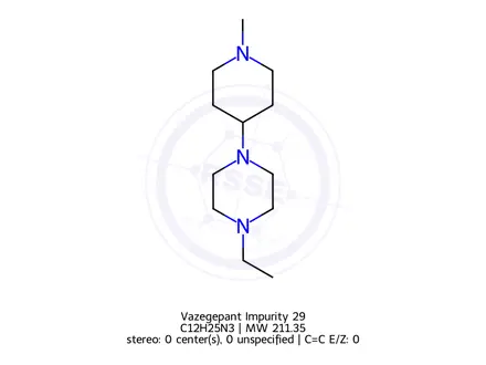 Chemical structure of Vazegepant Impurity 29