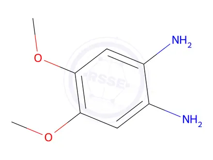 Chemical structure of 4,5-Dimethoxybenzene-1,2-diamine dihydrochloride