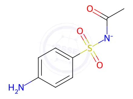 Chemical structure of Sulfacetamide Sodium Salt Monohydrate