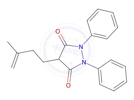 Chemical structure of Phenylbutazone Impurity 21