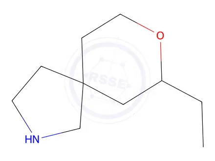 Chemical structure of 7-Ethyl-8-oxa-2-azaspiro[4.5]decane