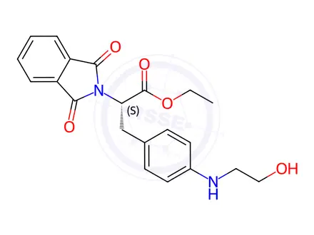Chemical structure of Melphalan Related Compound