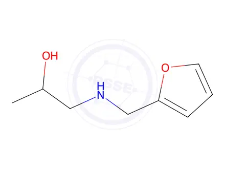 Chemical structure of 1-[(Furan-2-ylmethyl)amino]propan-2-ol