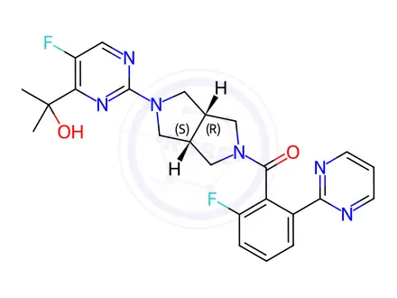 Chemical structure of Fumiporexant