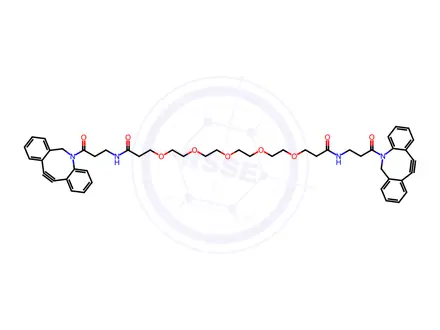 Chemical structure of Dbco-Peg5-dbco