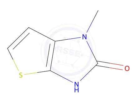 Chemical structure of 1-Methyl-1H-thieno[2,3-d]iMidazol-2(3H)-one