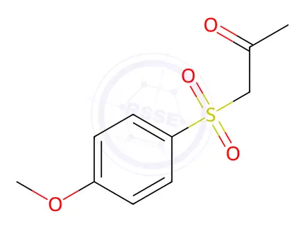 Chemical structure of 1-((4-Methoxyphenyl)sulfonyl)propan-2-one