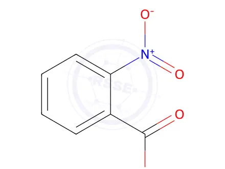 Chemical structure of o-Nitrobenzoic acid