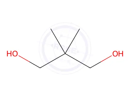 Chemical structure of Neopentyl glycol (NPG)