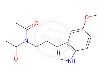 Chemical structure of Melatonin Impurity 73
