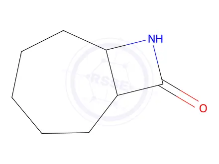 Chemical structure of (+/-)-8-Azabicyclo[5.2.0]nonan-9-on