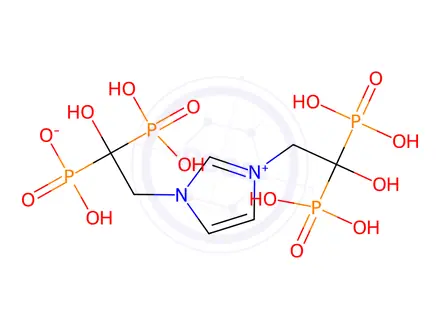 Chemical structure of Zoledronic acid EP Impurity B(inner salt form)