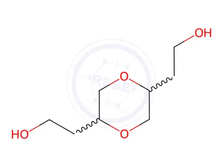 Chemical structure of 2,2'-(1,4-dioxane-2,5-diyl)diethanol