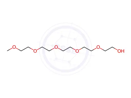 Chemical structure of Pentaethylene glycol monomethyl ether