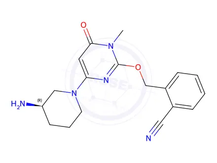 Chemical structure of Alogliptin Impurity 106