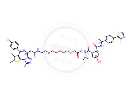 Chemical structure of ARV-771 Impurity 21
