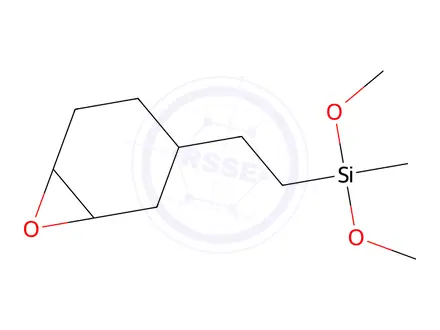 Chemical structure of (2-(7-Oxabicyclo[4.1.0]Heptan-3-yl)ethyl)dimethoxy(methyl)silane