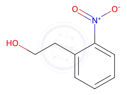Chemical structure of 2-Nitrophenethyl alcohol