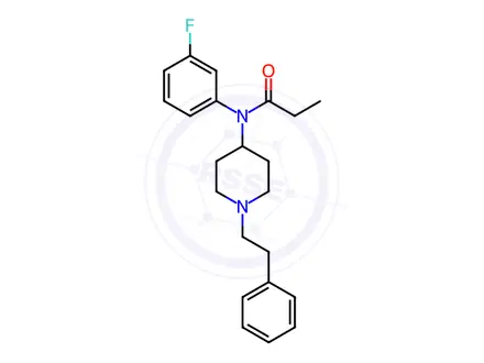 Chemical structure of 3-Fluorofentanyl