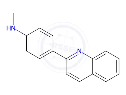 Chemical structure of N-Methyl-4-(quinolin-2-yl)aniline