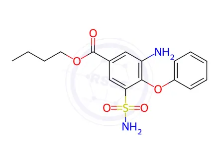 Chemical structure of Bumetanide Impurity 181
