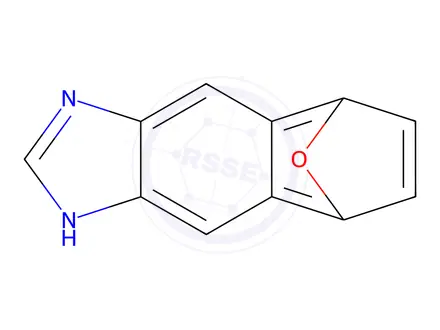Chemical structure of 5,8-Epoxy-1H-naphth[2,3-d]imidazole(8CI,9CI)