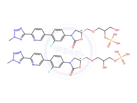 Chemical structure of Tedizolid Impurity N1