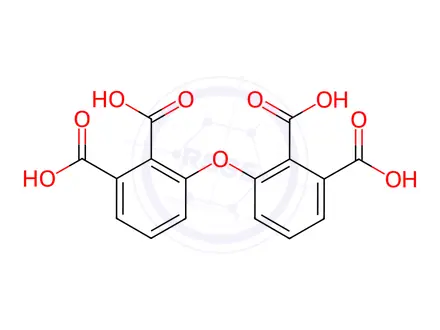 Chemical structure of 2,2',3,3'-oxydiphthalic acid
