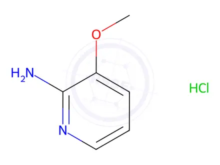 Chemical structure of 3-Methoxy-pyridin-2-ylaMine hydrochloride