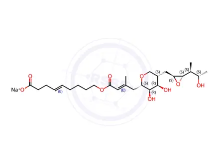 Chemical structure of Mupirocin EP Impurity C(Sodium salt)