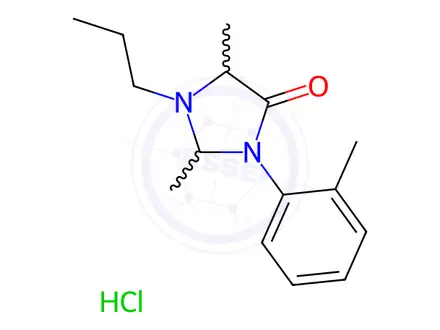 Chemical structure of Prilocaine Impurity 19(Hydrochloride)