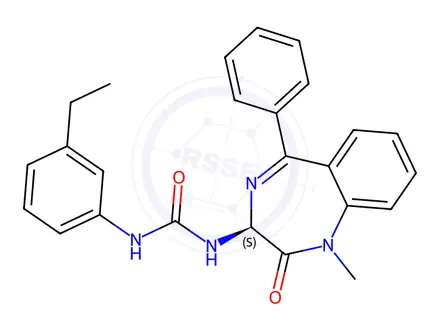 Chemical structure of YM 022 Impurity 260
