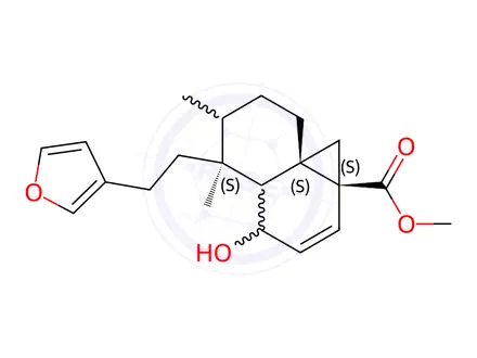 Chemical structure of Methyl dodonate A