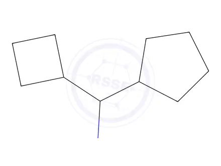Chemical structure of Cyclobutyl(cyclopentyl)methanamine