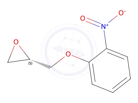 Chemical structure of (S)-2-((2-NITROPHENOXY)METHYL)OXIRANE