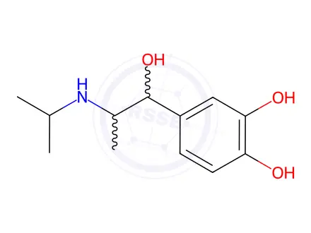 Chemical structure of Isoprenaline Hydrochloride Impurity 53