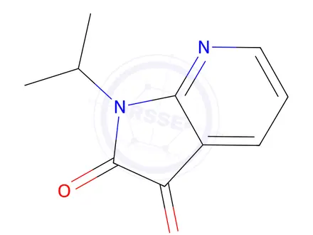 Chemical structure of 1-Isopropyl-1H-pyrrolo[2,3-b]pyridine-2,3-dione