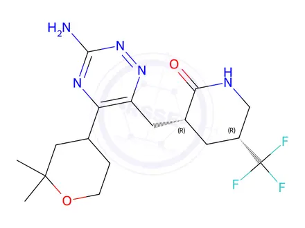 Chemical structure of GSK 343 Impurity 255