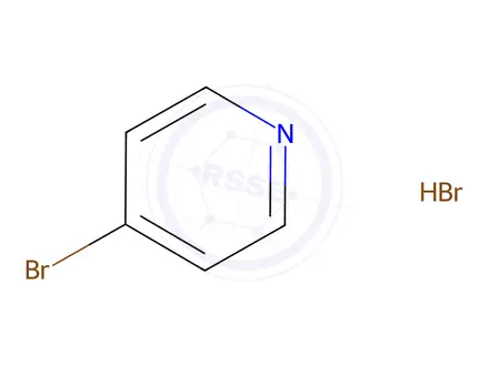 Chemical structure of 4-Bromopyridine, hydrobromide