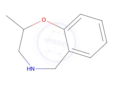 Chemical structure of 2-methyl-2,3,4,5-tetrahydrobenzo[f][1,4]oxazepine