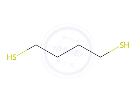 Chemical structure of Butanedithiol