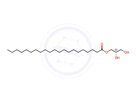 Chemical structure of Monoheneicosanoin(C21:0)