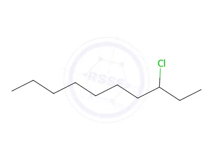 Chemical structure of 3-Chlorodecane