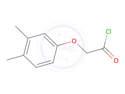 Chemical structure of (3,4-Dimethylphenoxy)acetyl chloride