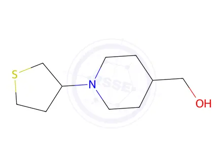 Chemical structure of (1-(tetrahydrothiophen-3-yl)piperidin-4-yl)methanol