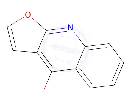 Chemical structure of 4-Ethoxyfuro[2,3-b]quinoline