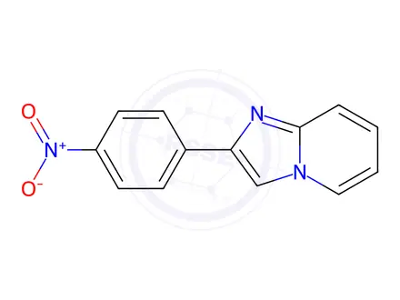 Chemical structure of 2-(4-Nitrophenyl)imidazo[1,2-a]pyridine