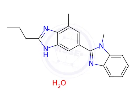 Chemical structure of Telmisartan Impurity 2 Hydrate(Telmisartan EP Impurity A Hydrate)