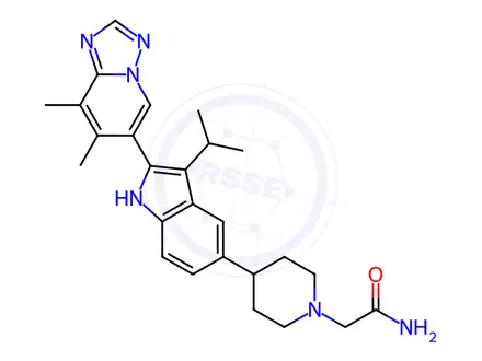 Chemical structure of Afimetoran