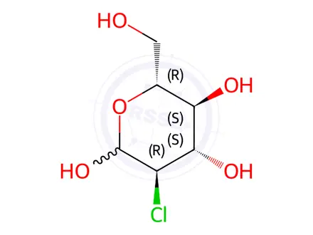 Chemical structure of Fludeoxyglucose (18F) Injection-Impurity A
